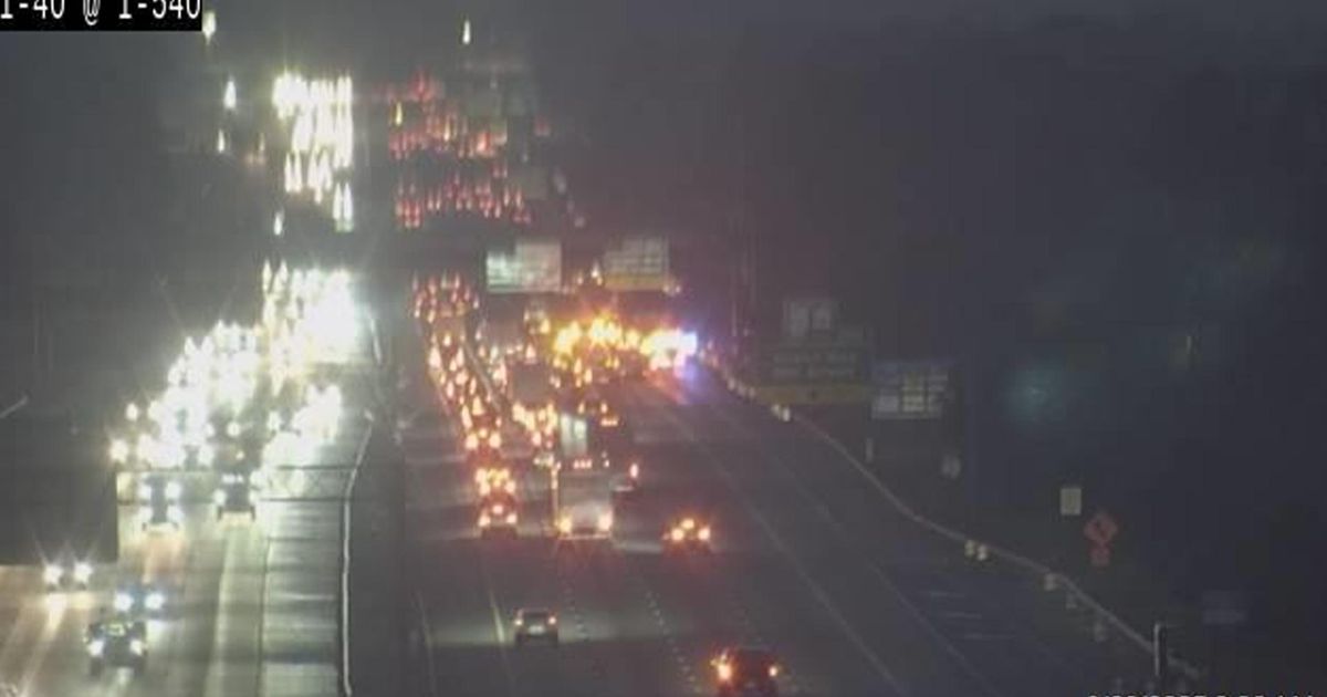 I-40 East lanes reopened near Airport Boulevard in Raleigh after crash ...