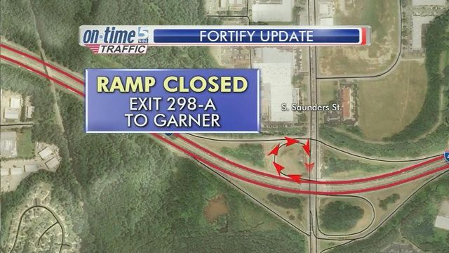 Ramp closure causes big changes