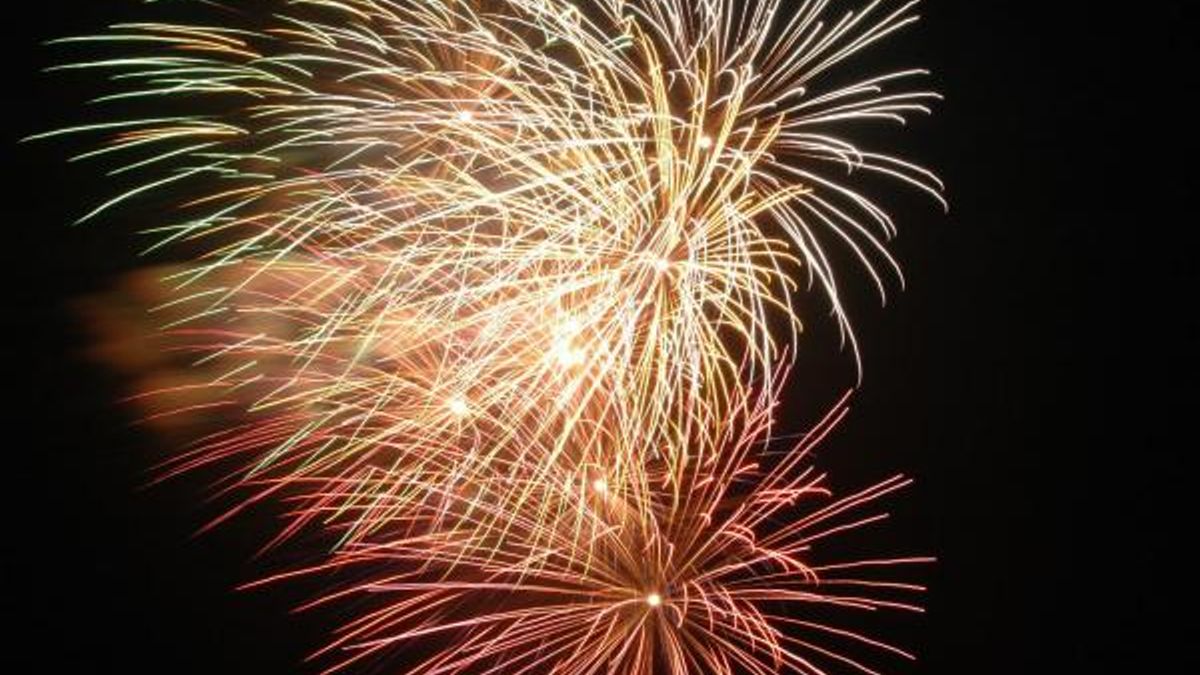 July 4th Fireworks in Castalia, NC