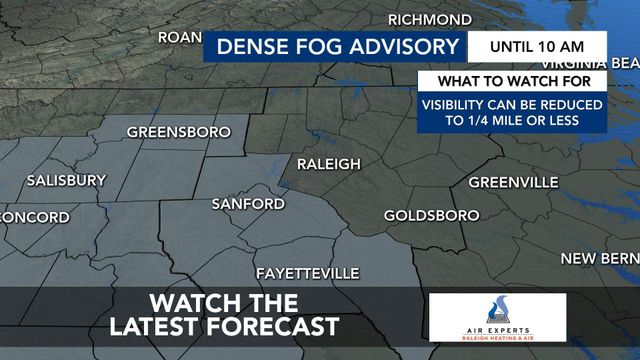 WRAL WeatherCenter Forecast