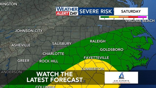 WRAL WeatherCenter Forecast