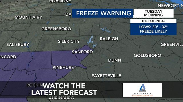 WRAL WeatherCenter Forecast