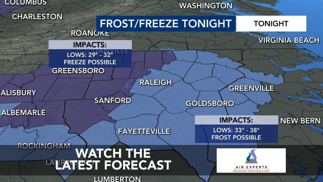 WRAL WeatherCenter Forecast