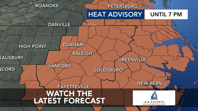 WRAL WeatherCenter Forecast