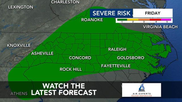 WRAL WeatherCenter Forecast