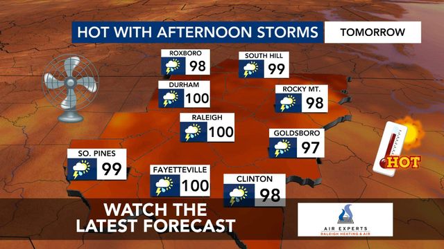 WRAL WeatherCenter Forecast
