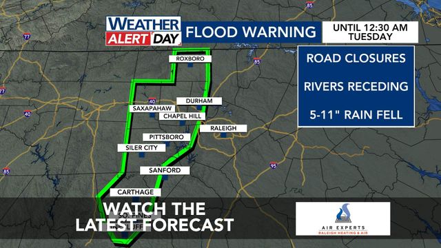 WRAL WeatherCenter Forecast