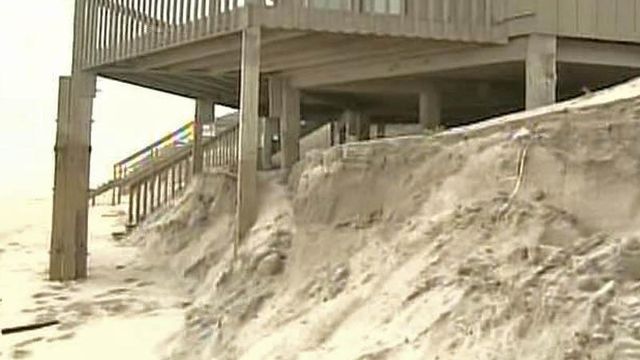 Offshore Storm System Raked N.C. Beaches