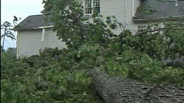 Storms across Carolinas knock out power to thousands