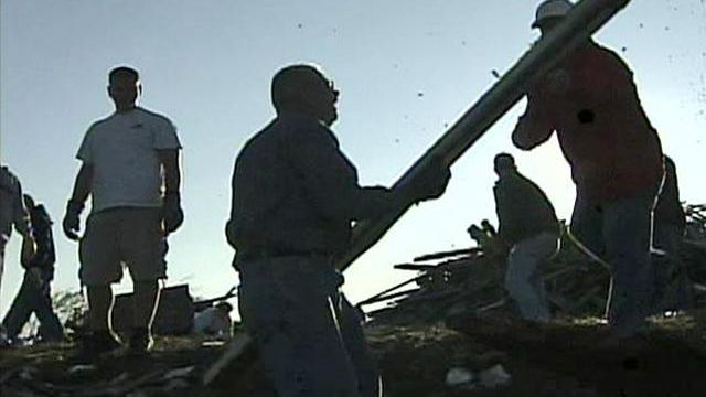 Tornado clean-up requires volunteers, residents