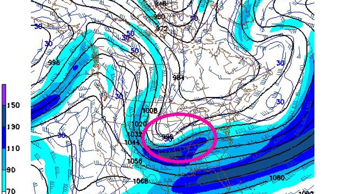 108 Hour Forecast Valid at 7am Thursday
