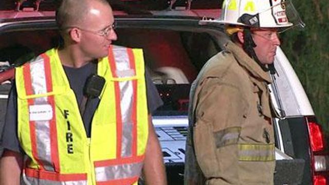 Garner firefighters deal with heat