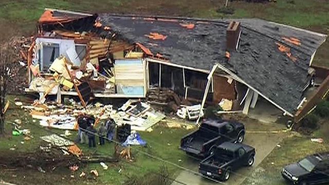Sky 5: Davidson County tornado damage