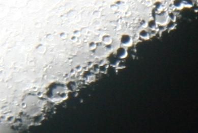 X marks the moon on Thursday night