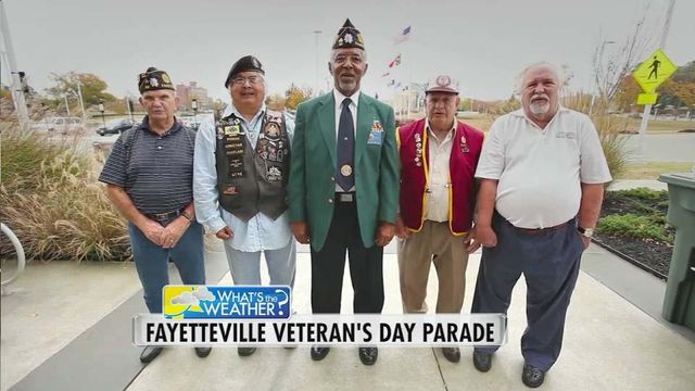 What's the Weather: Fayetteville Veterans Day Parade