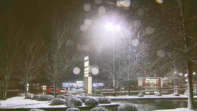 Snow tapering off in Triangle; some schools to close Wednesday