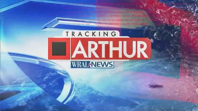 Hurricane Arthur makes landfall