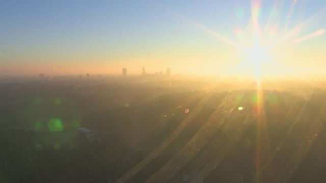 Tower Cam: Here comes the sun