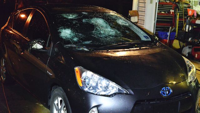 Franklin County homes, vehicles damaged by hail