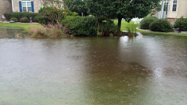 Rain wreaks havoc on Outer Banks, Brunswick County