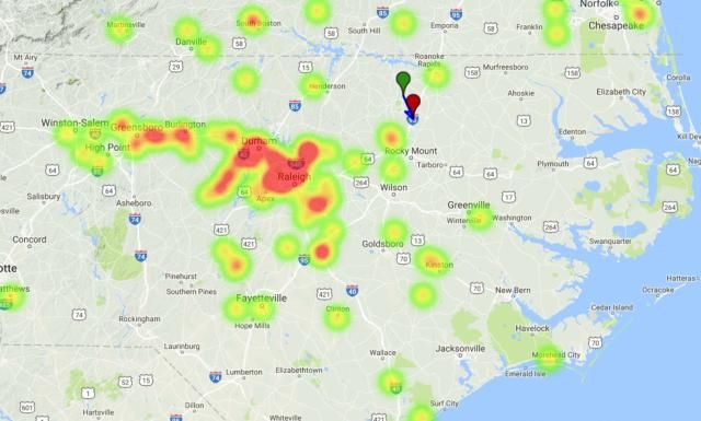 Heat map