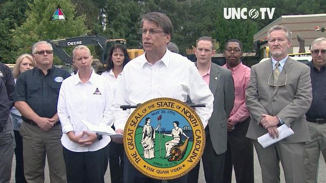 McCrory: We have to be ready for everything with Matthew