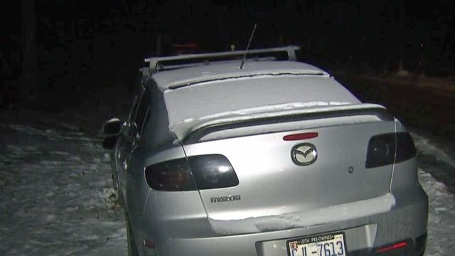 Icy roads leave many Triangle drivers stranded