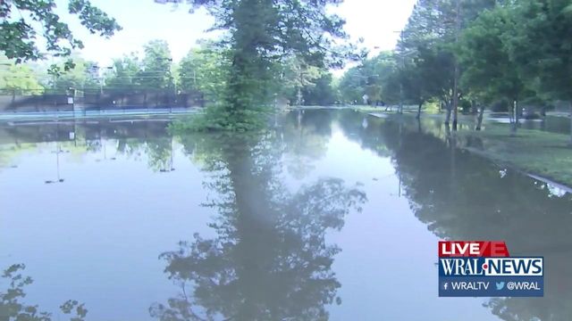 Water begins to recede, but some Edgecombe County roads still under water