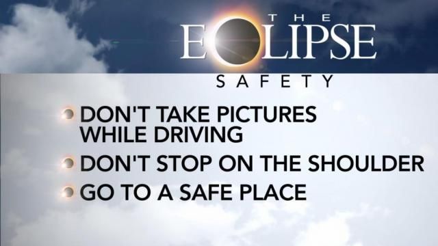 Eclipse driving tips