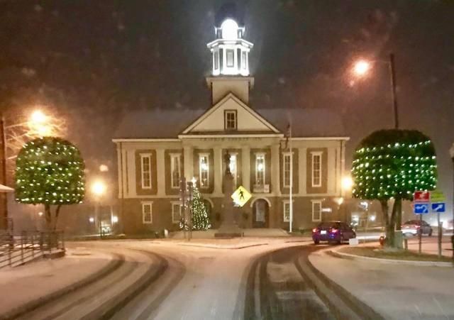 Snow in Chatham County