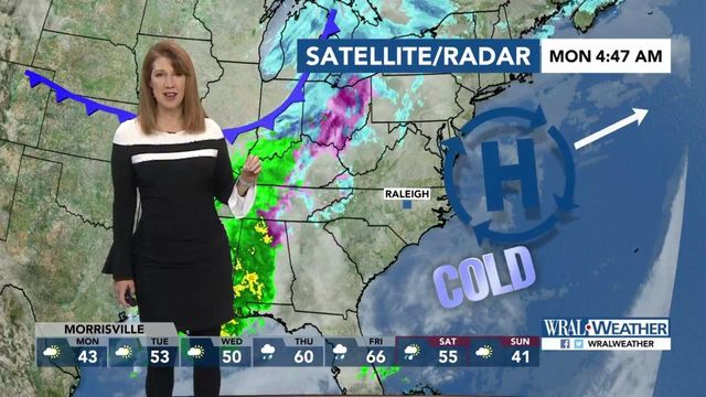 Bye, cold: Expect 60 degree temperatures by the weekend