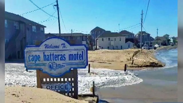 Nor'easter causes damage along Outer Banks