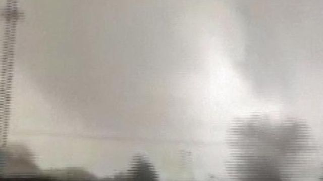 Passenger captures tornado moving through Greensboro