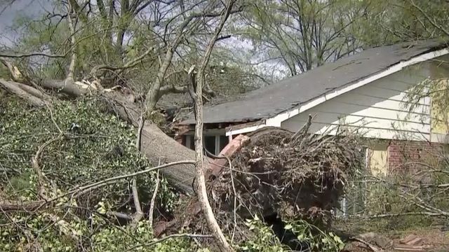 Families cleaning up after tornado rips through Greensboro