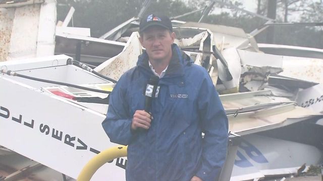 WRAL's Adam Owens provides an update from Morehead City
