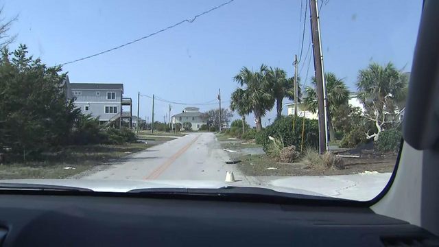 First look: Conditions at Topsail Island as residents return