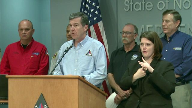 Cooper provides update on Florence response