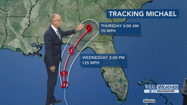 Hurricane Michael: 11 p.m. update