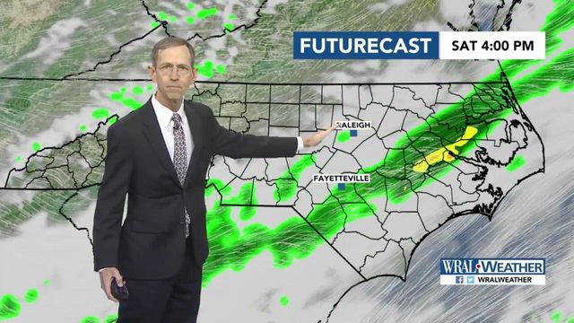 Weekend weather forecast: Rain before cooler, drier air moves in