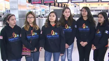 Snowstorm puts hitch in exchange students' travel plans