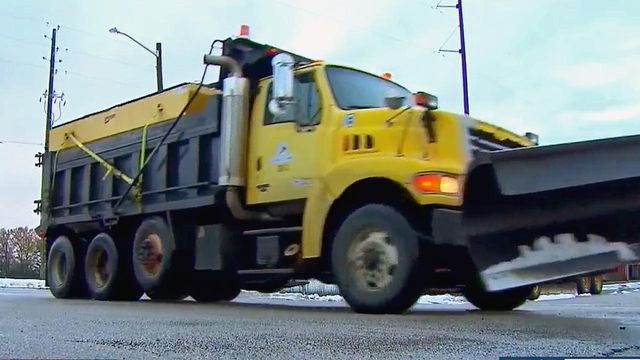 DOT crews work to treat black ice on Triangle roads