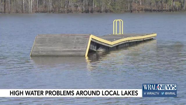 High lake levels put some Triangle recreation areas off limits