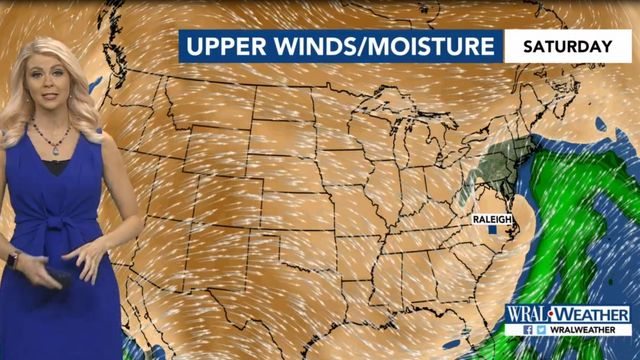 Saturday will be windy but dry in clear weekend