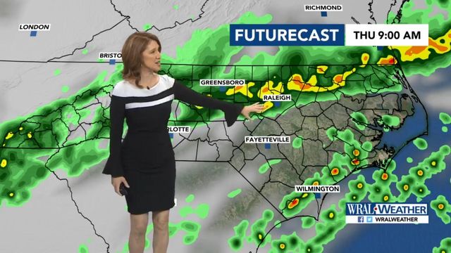 Expect rain, but nothing frozen, on a chilly Thursday