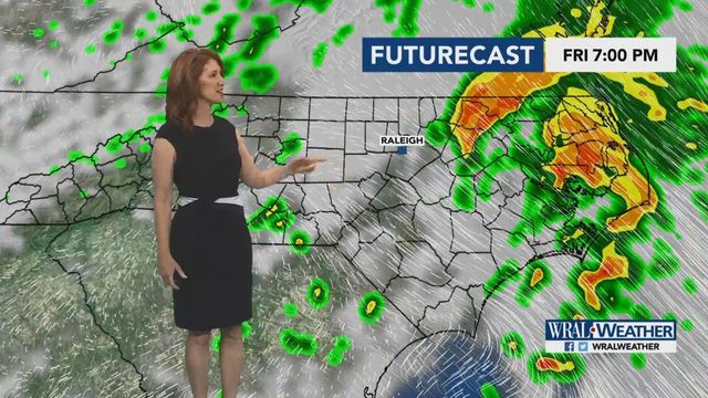 Thursday has clear skies to see a meteor; rain arrives Friday