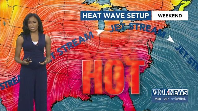 Heat gets more intense this weekend