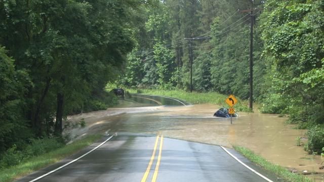 Ligon Mill flooding