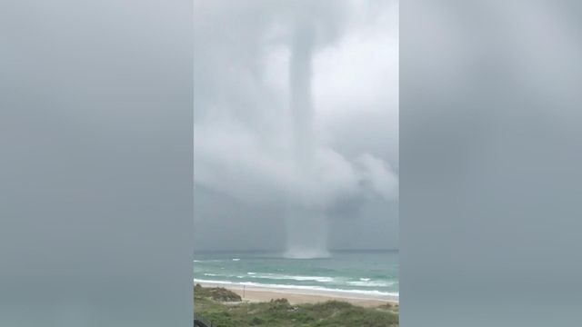 Wow! Wrightsville Beach waterspout caught on camera