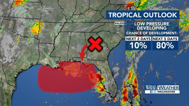 Weather system could form in Gulf of Mexico later this week
