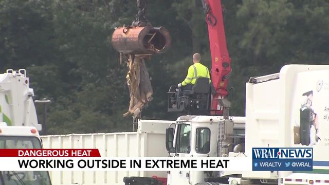 Raleigh's outdoor workers head out early to beat summer heat